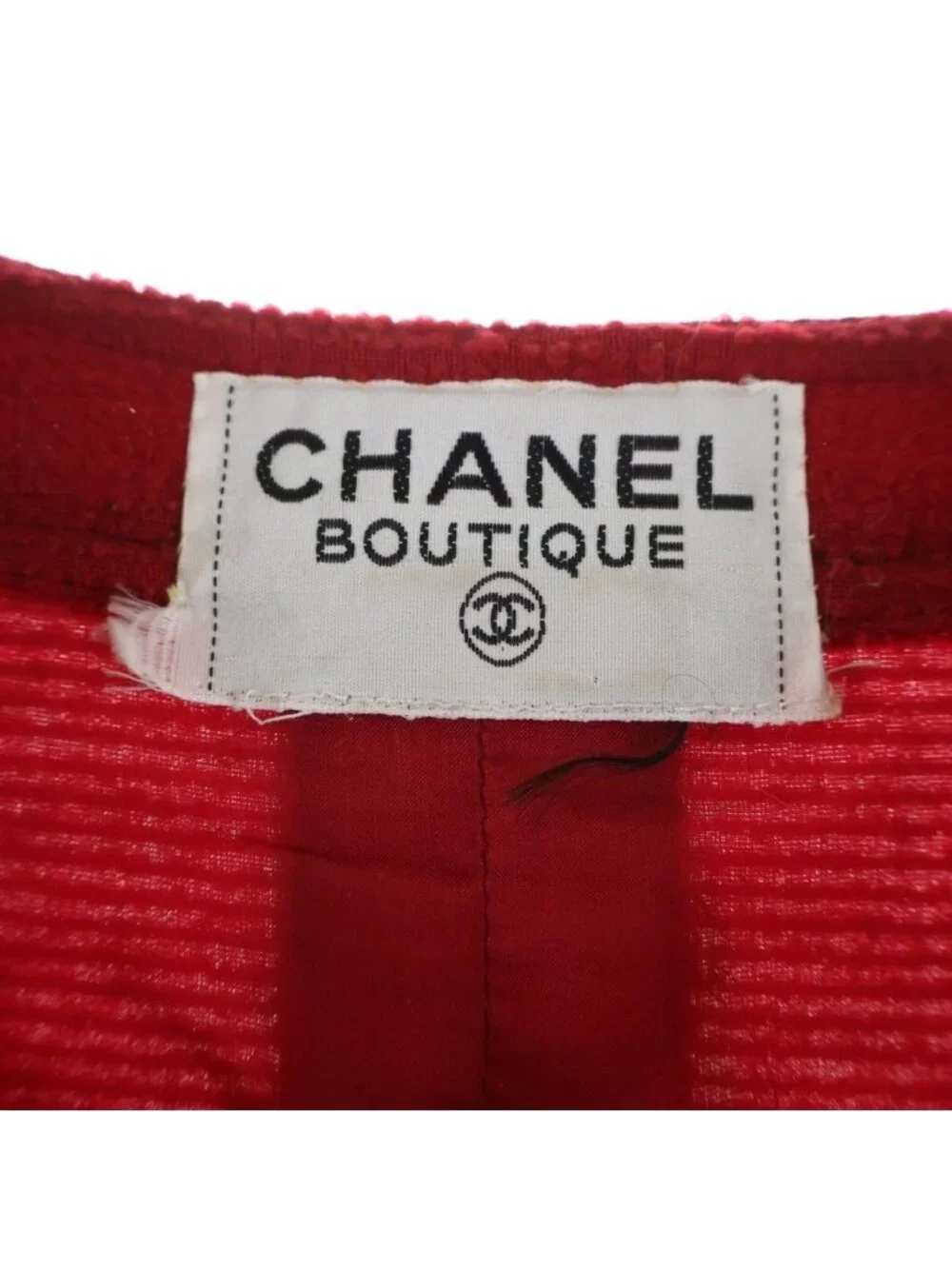 Chanel Long Coat Ribbon Gold Button Wool